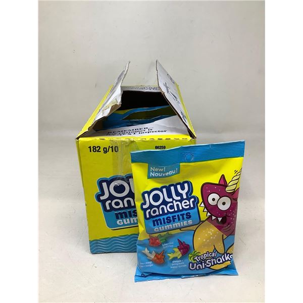 Case lot of Jolly Ranchers misfit gummies 10 x 182 gram