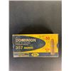 Image 3 : Full Box of 50 rounds Dominion 357 magnum 158gr metal point