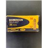 Image 3 : Full Box of 50 rounds Dominion .38 Special 158Gr