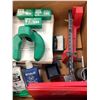 Image 1 : Box Lot of assorted reloading supplies and tools, scale, lubes, etc