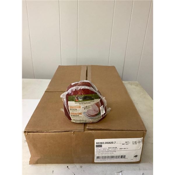 Case of Frozen President's Choice Smoked Boneless Half Ham (12 x 700g)