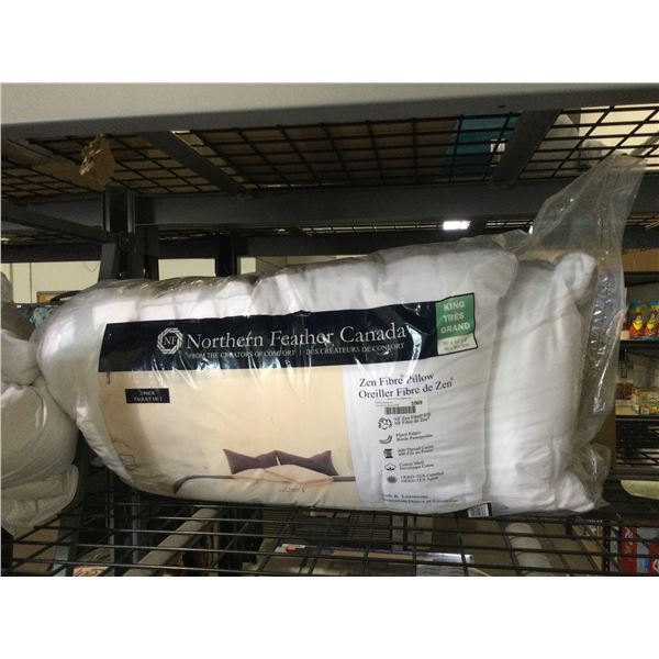 Northern Feather Canada King Size Pillow 2-Pack