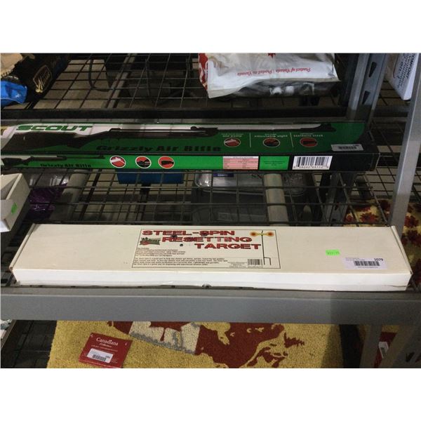 Grizzly Outdoors Steel-Spin Resetting Target