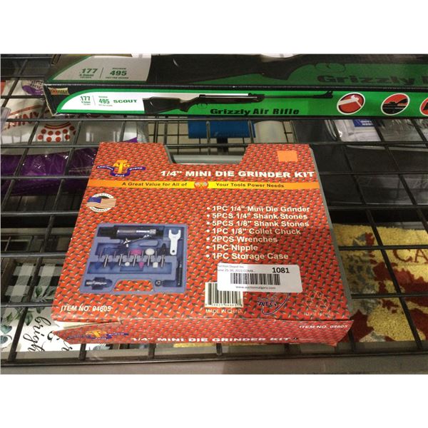 American Tool Group 1/4in Mini Die Grinder Kit
