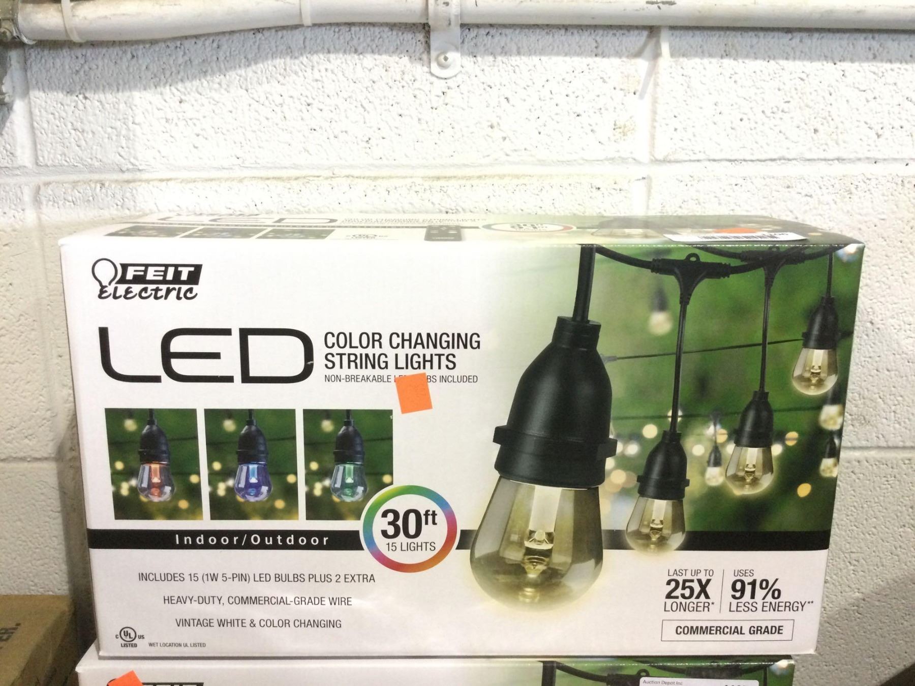 Feit Electric 30ft LED Color Changing String Lights