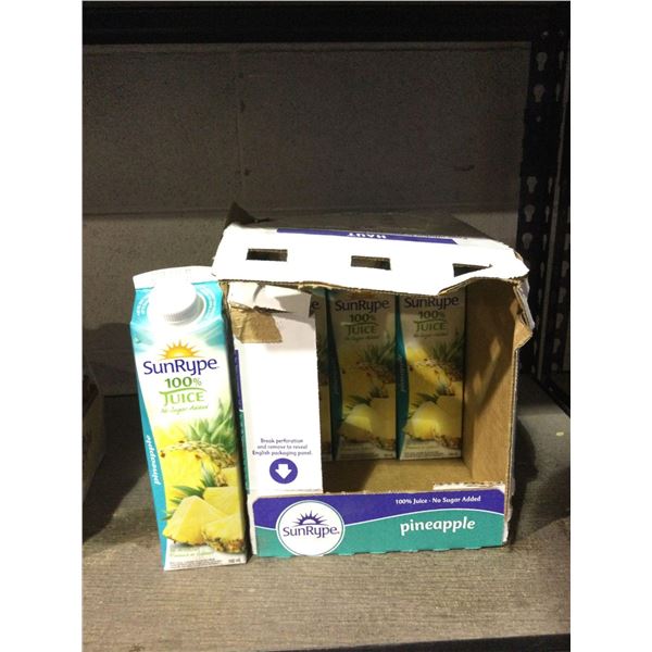 Case of SunRye Pineapple Juice (7 x 900mL)