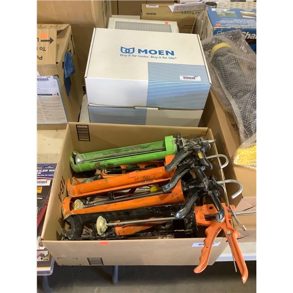 Case of Heavy Duty Caulk Guns