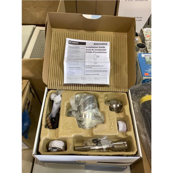 Moen Chrome Battery Powered Flush Valve 3/4in - Model: 8315