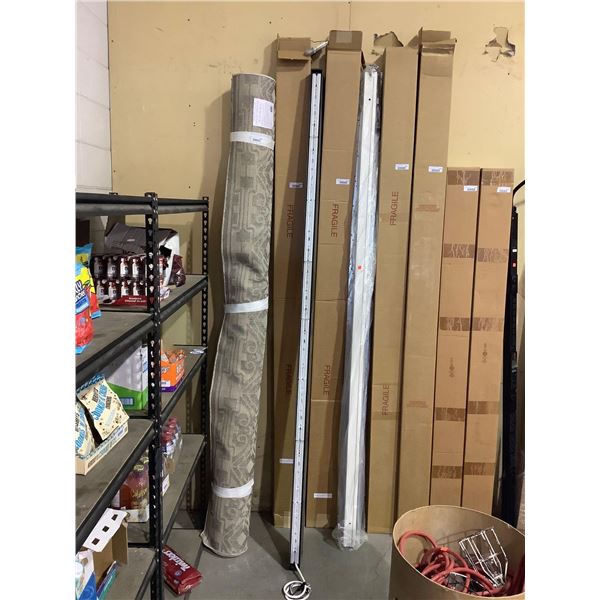 8ft HP2 Vertical Light - Black