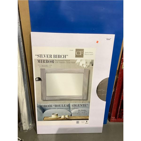 Columbia Silver Birch Mirror (31in x 47in)