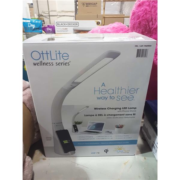 OttLite Wireless Charging LED Lamp
