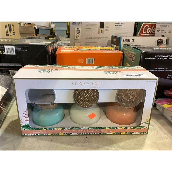 Sea & Sand 9oz Candles 3-piece Set