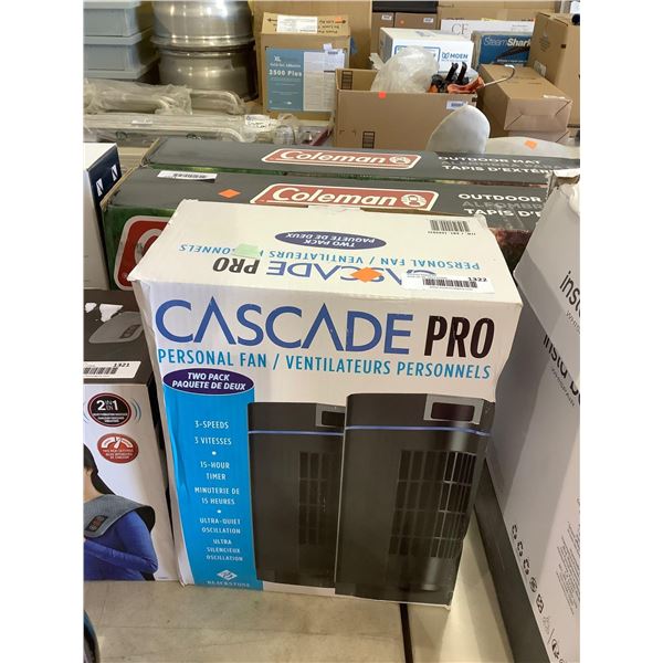 Cascade Pro Personal Fan 2-Pack