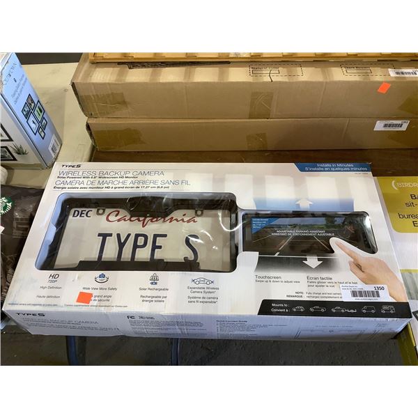 TypeS Wireless Backup Cam
