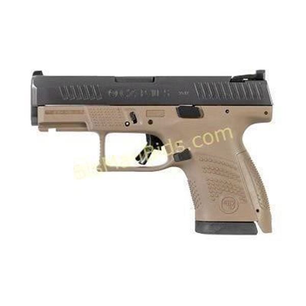 CZ P-10S 9MM 3.5  FDE NS 12RD