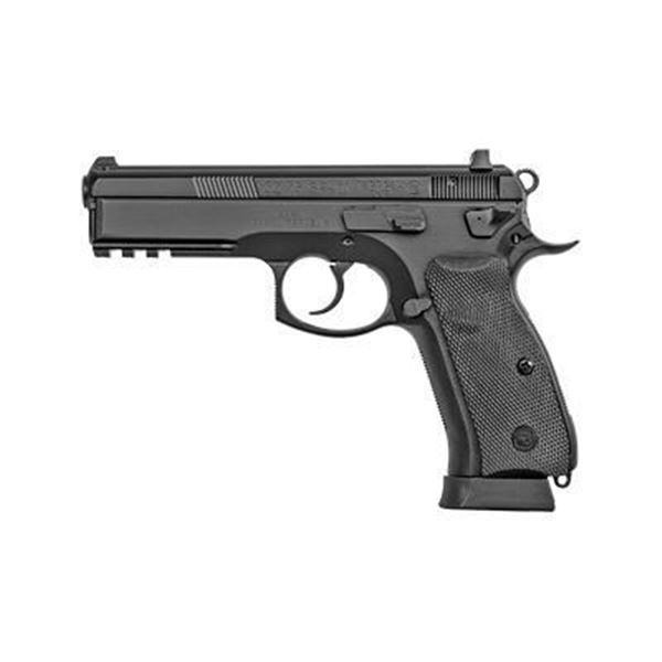 CZ 75 SP-01 TAC 9MM 4.6" BLK 18RD NS