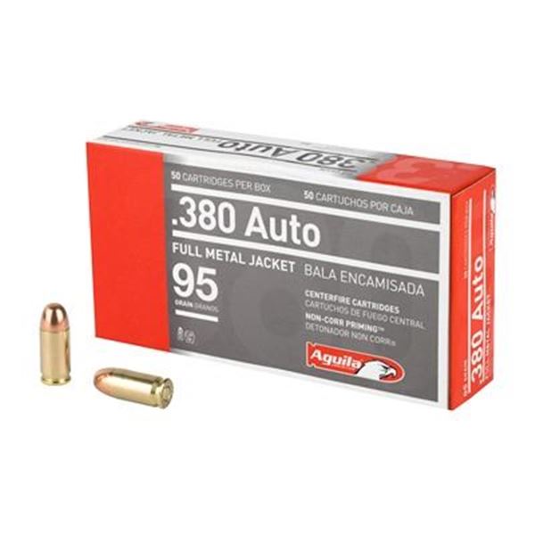 AGUILA 380ACP 95GR FMJ - 50 Rds