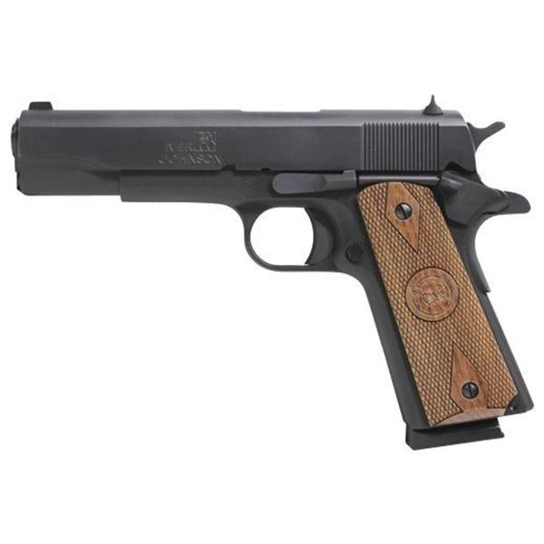 IVER JOHNSON 1911A1 STANDARD .45ACP 5" FS 8RD MATTE WOOD