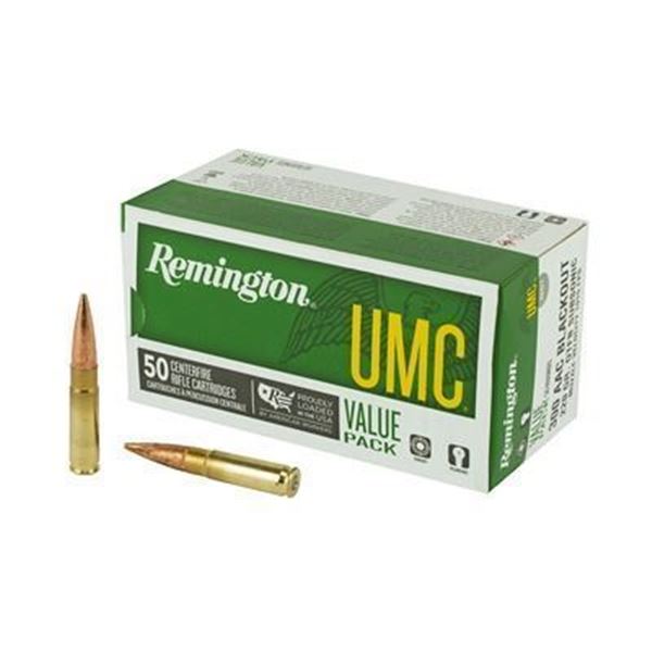 REM UMC 300BLK 220GR - 50 Rds