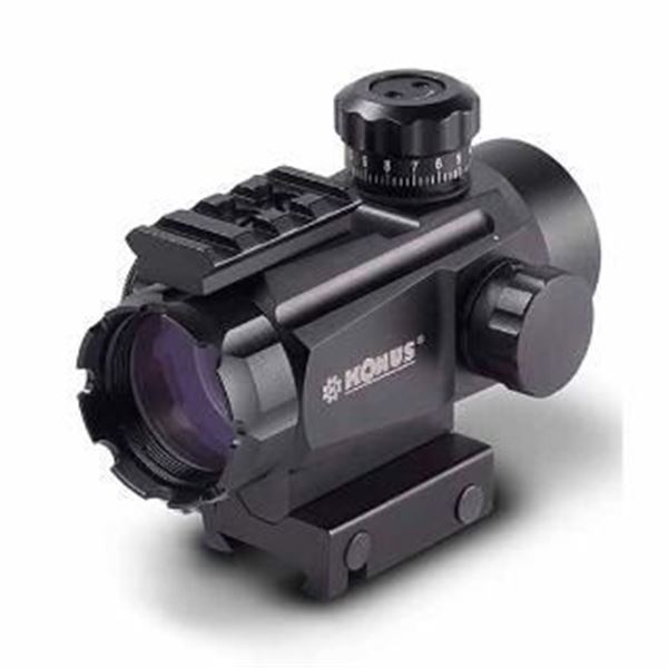 KONUS 1X35 RED/GREEN MULTI RETICLE DOT SIGHT