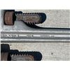Image 4 : RIDGID ALUMINUM PIPE WRENCHES; LOT OF 4