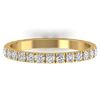 1 ctw Certified VS/SI Diamond Art Deco Eternity Band 14k Yellow Gold - REF-49W3H