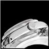 Image 4 : Rolex Men's Stainless Steel, QuickSet, Diam Dial & Diam/Ruby Bezel
