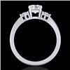 Image 2 : 1 ctw VS/SI Diamond Solitaire Ring 18k White Gold - REF-227A3N