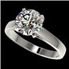 Image 1 : 2.50 ctw Certified Quality Diamond Engagment Ring 10k White Gold - REF-616R8K