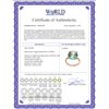 Image 2 : Genuine 8 ctw Blue Topaz Ring 14KT Rose Gold - REF-39Z6N