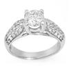 Image 1 : SOLITAIRE 1.60ctw ACA CERTIFIED DIAMOND RING 14KT GOLD