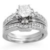 Image 1 : SOLITAIRE 1.30ctw ACA CERTIFIED DIAMOND RING W/ GUARD