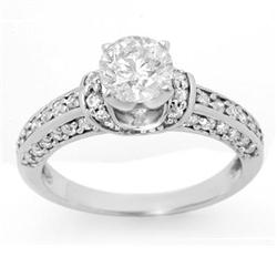 SOLITAIRE 1.60ctw ACA CERTIFIED DIAMOND BRIDAL RING