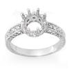 Image 1 : ANNIVERSARY 0.50ctw ACA CERTIFIED DIAMOND SEMI-RING