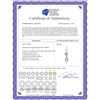 Image 2 : Genuine 5.5 ctw Blue Topaz Necklace 14KT Yellow Gold - REF-25N6R