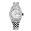 Rolex Pre-owned 26mm Womens Custom White Stainless Steel