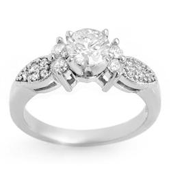 SOLITAIRE 1.07ctw ACA CERTIFIED DIAMOND LADIES RING