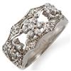 Image 1 : BRIDAL .90ctw ACA CERTIFIED DIAMOND BAND 14K WHITE GOLD