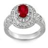 Image 1 : FINE 1.93ctw ACA CERTIFIED DIAMOND & RUBY RING 14K GOLD