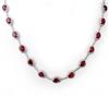 Image 1 : CERTIFIED 27.0ctw DIAMOND & RUBY NECKLACE WHITE GOLD