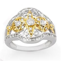 BRIDAL .70ct ACA CERTIFIED DIAMOND RIGHT-HAND RING GOLD