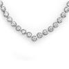 Image 1 : BRIDAL 4.0ctw ACA CERTIFIED DIAMOND NECKLACE WHITE GOLD