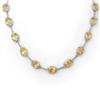 Image 1 : FINE 37.0ctw ACA CERTIFIED DIAMOND & CITRINE NECKLACE