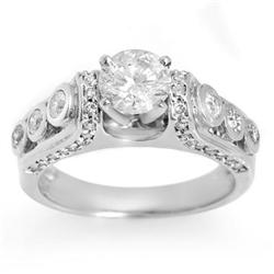 SOLITAIRE 1.75ctw ACA CERTIFIED DIAMOND BRIDAL RING