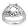 Image 1 : ANNIVERSARY .33ctw ACA CERTIFIED DIAMOND SEMI-RING GOLD