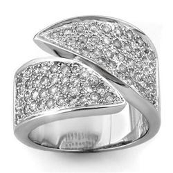 CERTIFIED 1.50ctw DIAMOND RIGHT-HAND RING WHITE GOLD