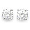 Image 1 : CERTIFIED 2.0ctw DIAMOND STUD EARRINGS WHITE GOLD 14KT