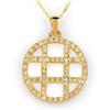 Image 1 : FAMOUS NECKLACE 2.0ctw ACA CERTIFIED DIAMOND 14KT GOLD