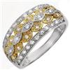 Image 1 : RIGHT-HAND 0.40ctw ACA CERTIFIED DIAMOND RING GOLD