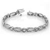 Image 1 : BRIDAL 1.0ctw ACA CERTIFIED DIAMOND BRACELET WHITE GOLD